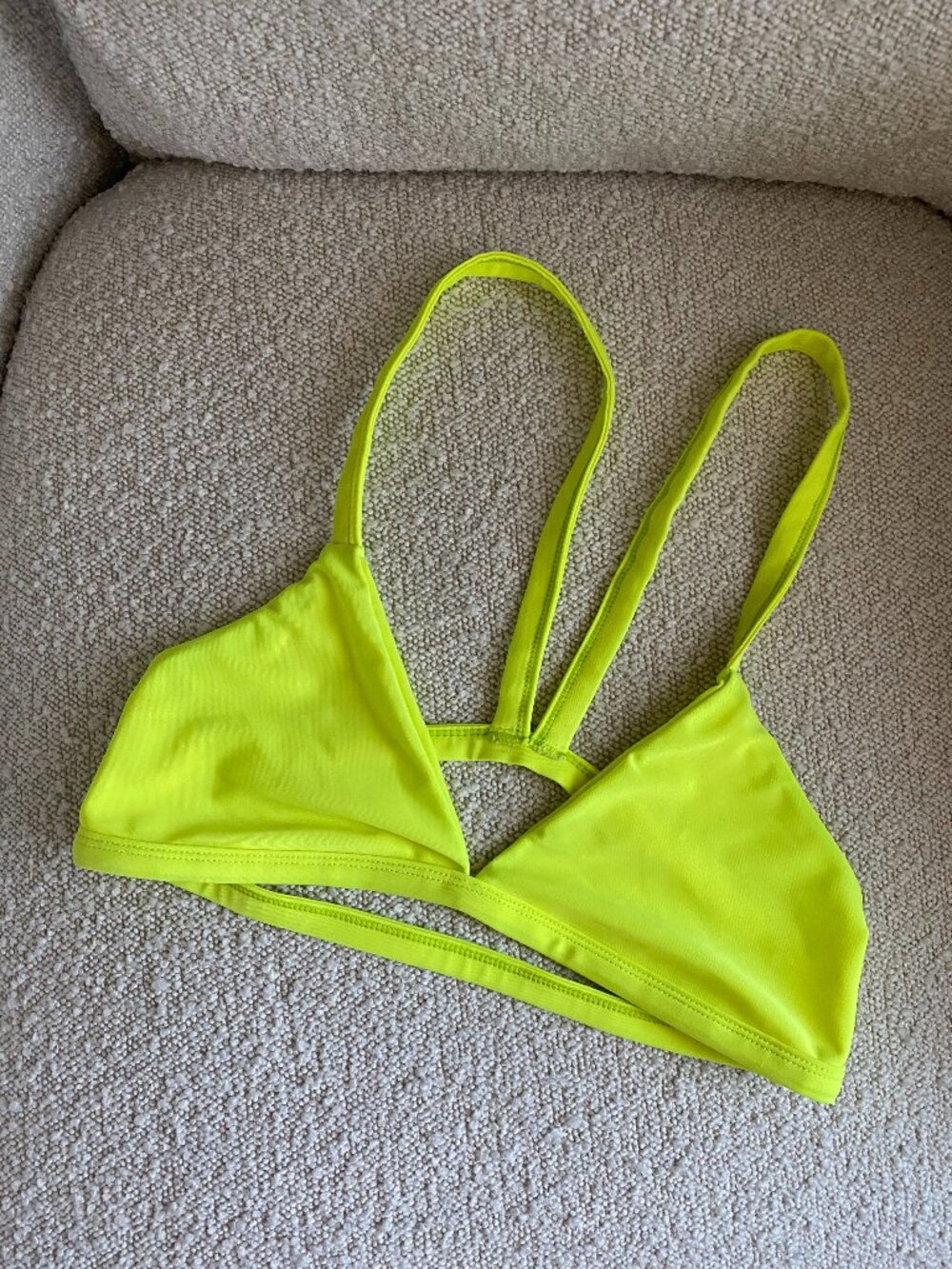 MIKOH | Neon Strappy Bikini Top